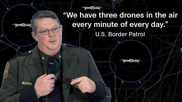 Quinn Palmer (CBP) discusses the impact of drone response at the U.S. border