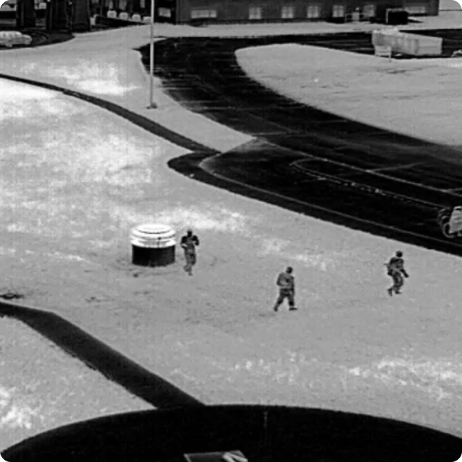 thermal image from skydio x10 sensors