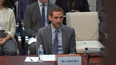 Adam Bry testifying to congress
