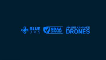 Blue UAS vs NDAA Compliant vs American-Made drone banner
