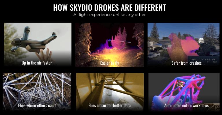 how skydio drones are different