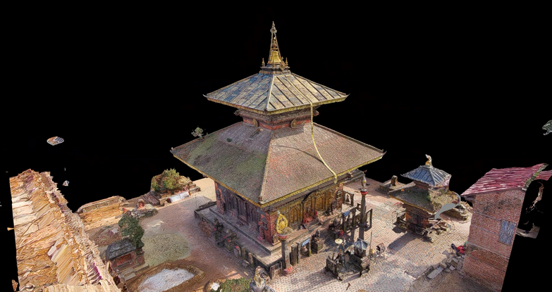 temple 3d scan