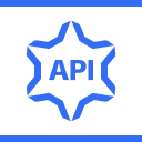 cog containing the letters API icon