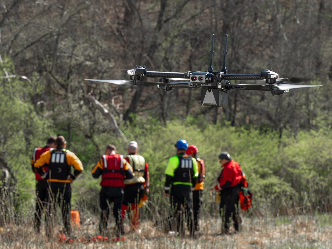 drones for search and rescue team