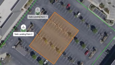 Skydio Safe Landing Point UI - Remote Flight Deck