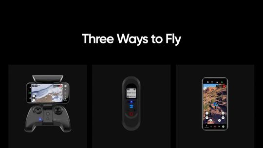 Fly with the Skydio App, Beacon and/or Controller.