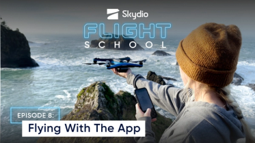 Flying with the app