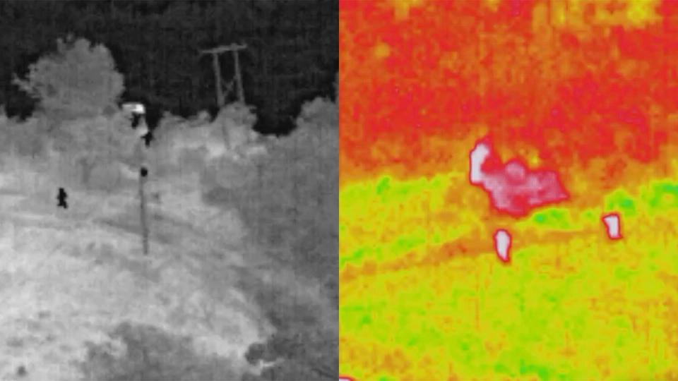 thermal drone search and rescue