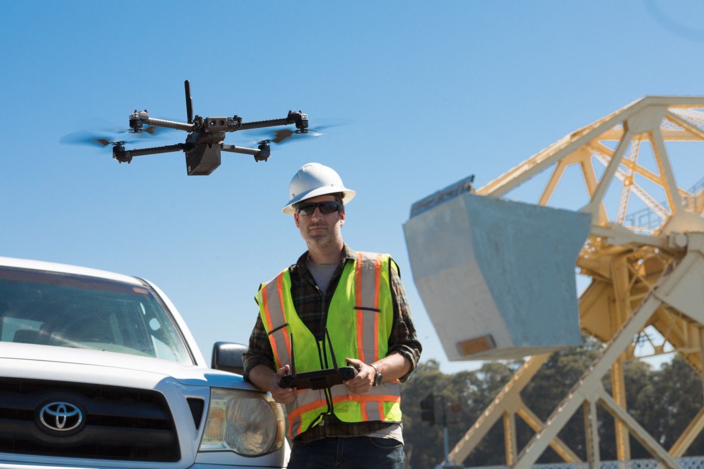 Skydio X2 Autonomous Drone Bridge Inspection