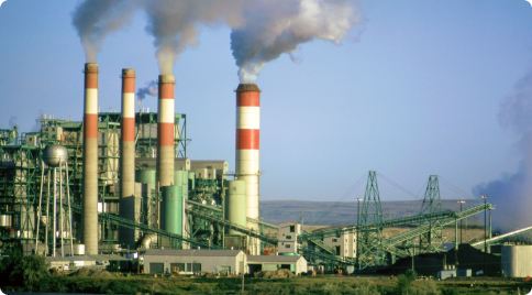 smoke stacks