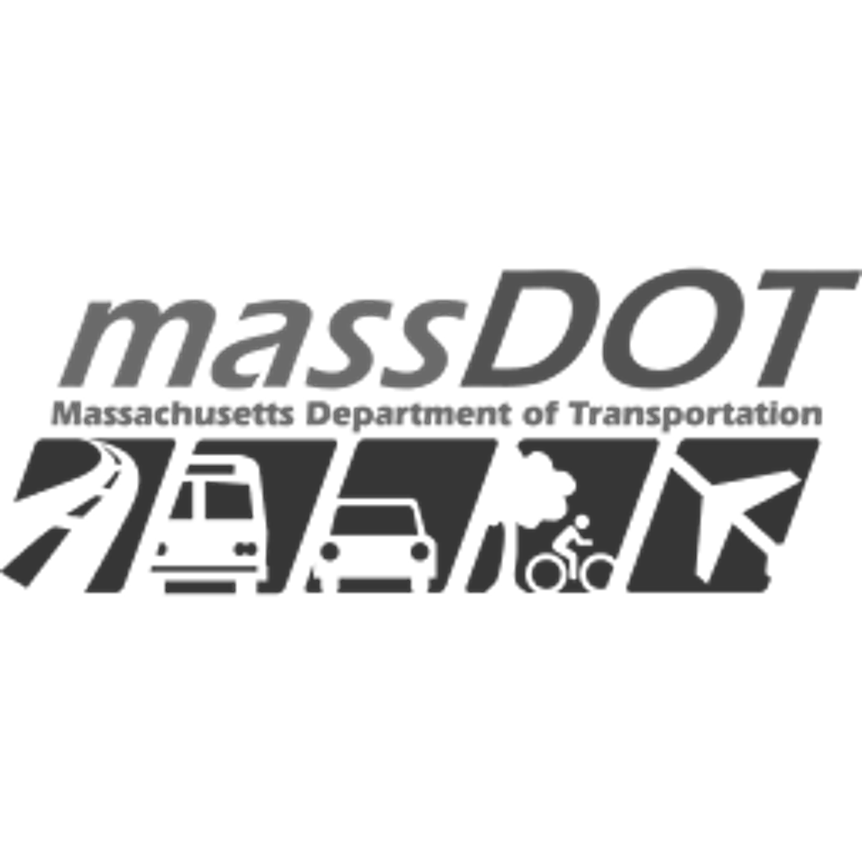 logo of MassDOT, a Skydio Aerial Achievement Award nominee