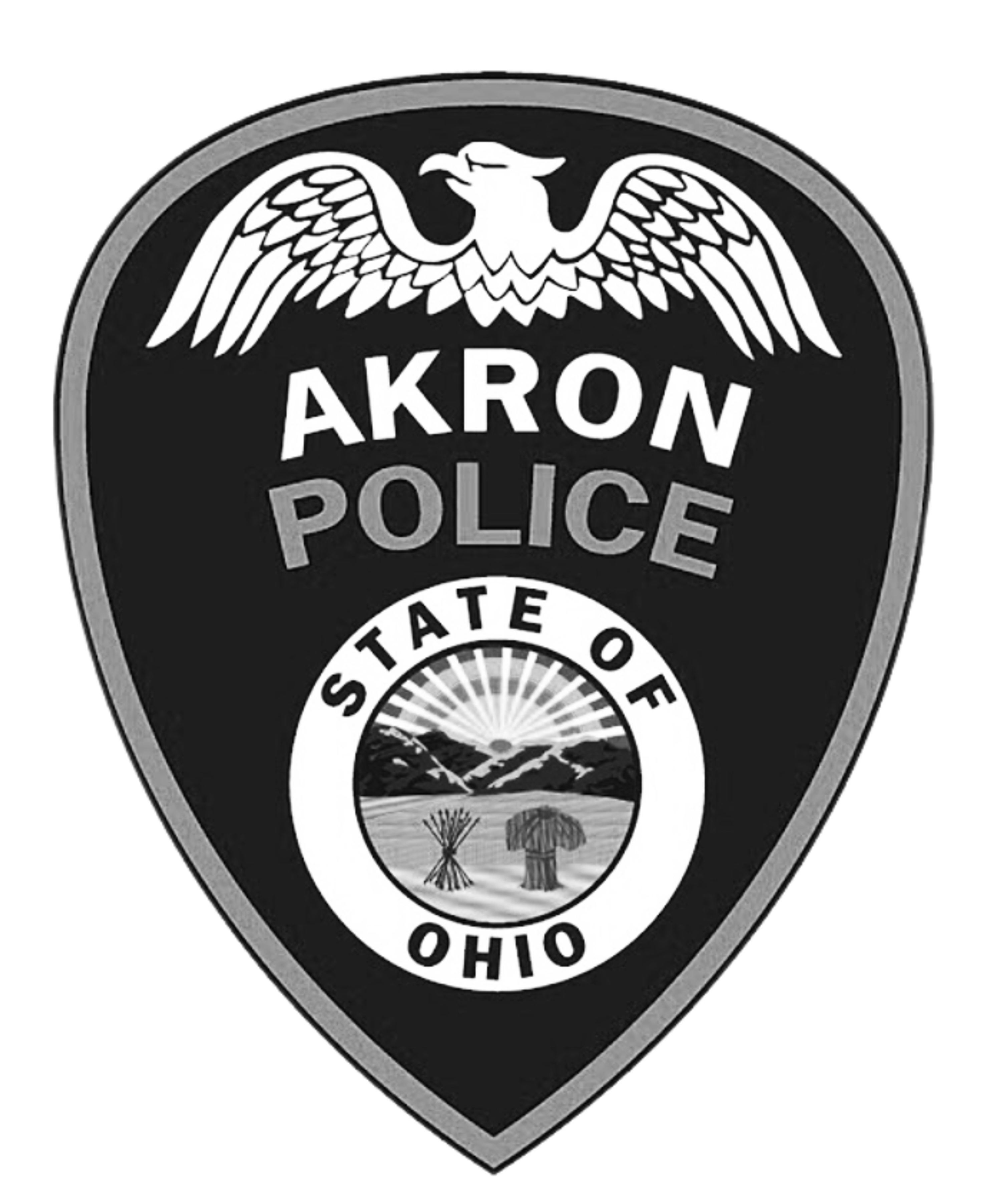 badge of Akron Police Department, a Skydio Aerial Achievement Award nominee