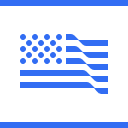 American flag icon