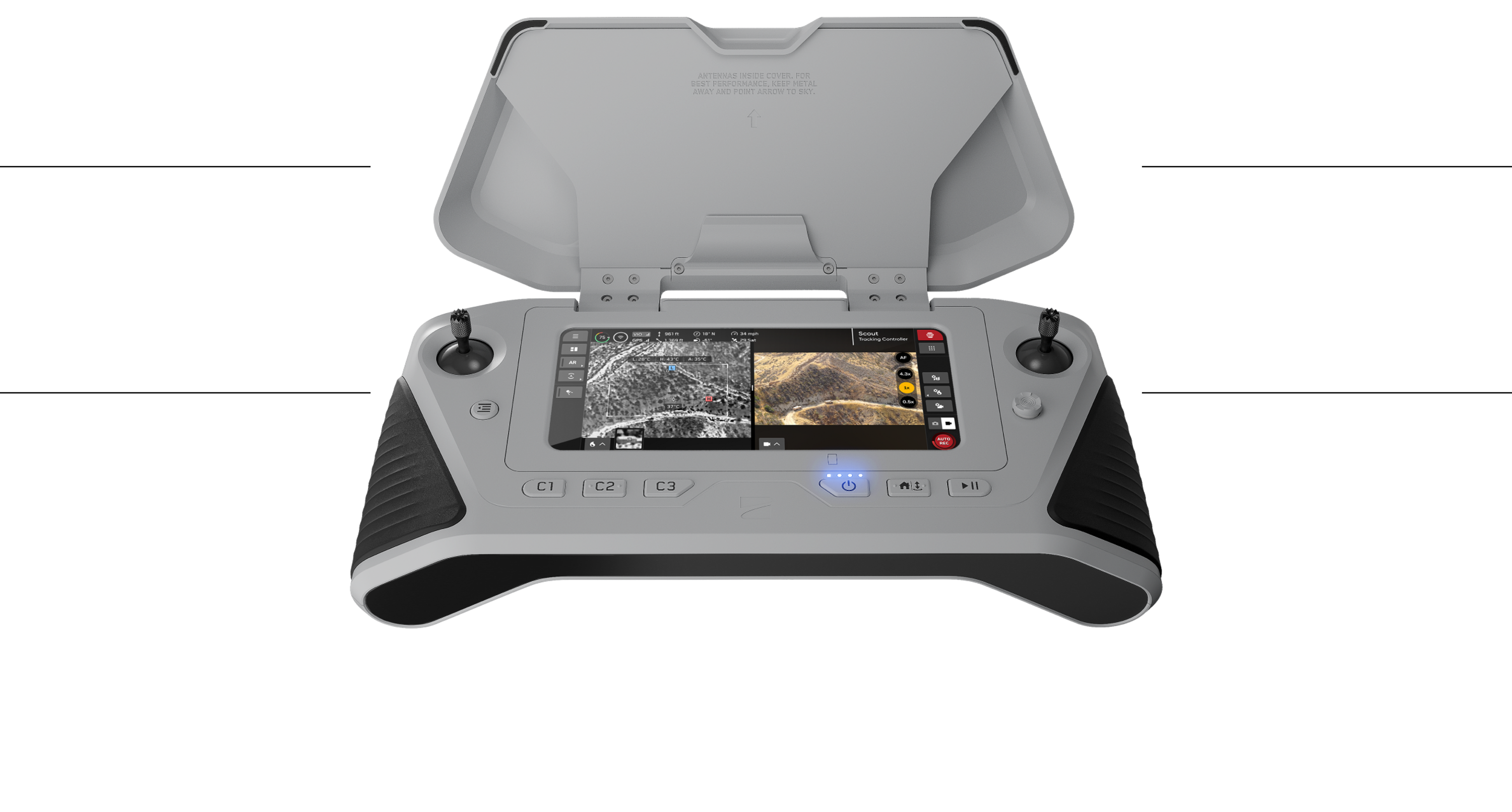 Skydio drone controller