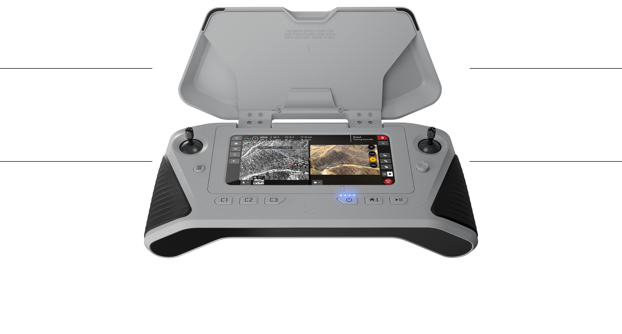 Skydio drone controller