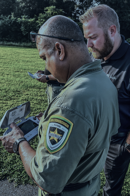 Skydio Experts training officer