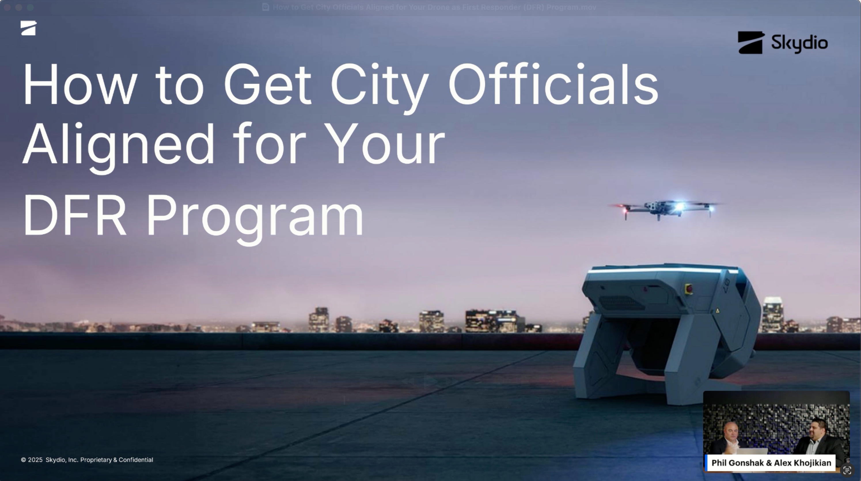 How to Get City Officials Aligned for Your DFR Program | Skydio
