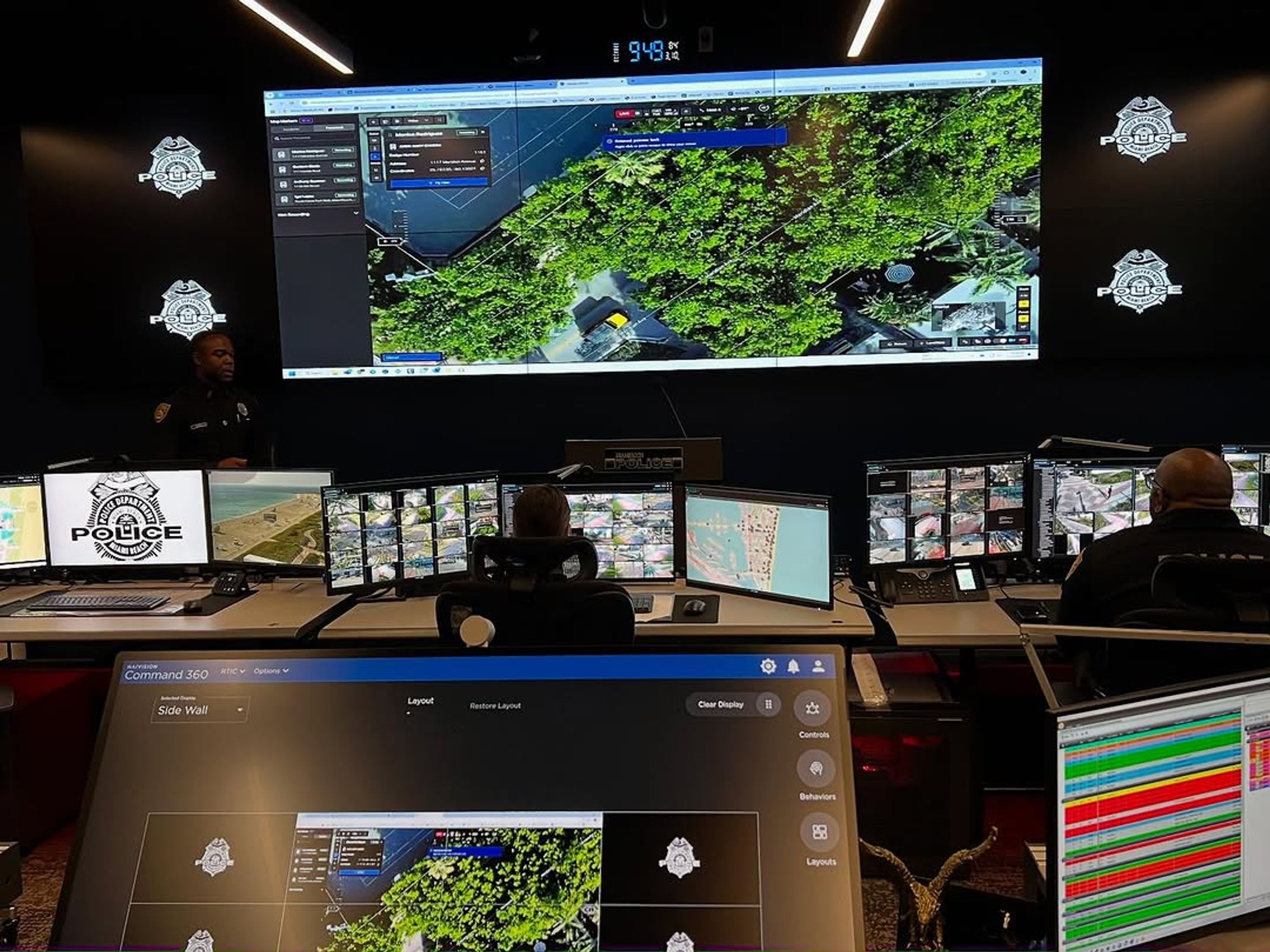 Miami Beach Debuts Reatl Time intelligence Center using Skydio X10, Skydio DFR Command and Dock