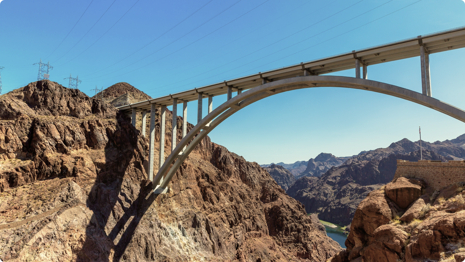 underside of high bridge