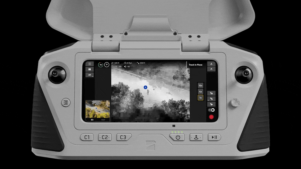 Skydio X10 IR Tracking