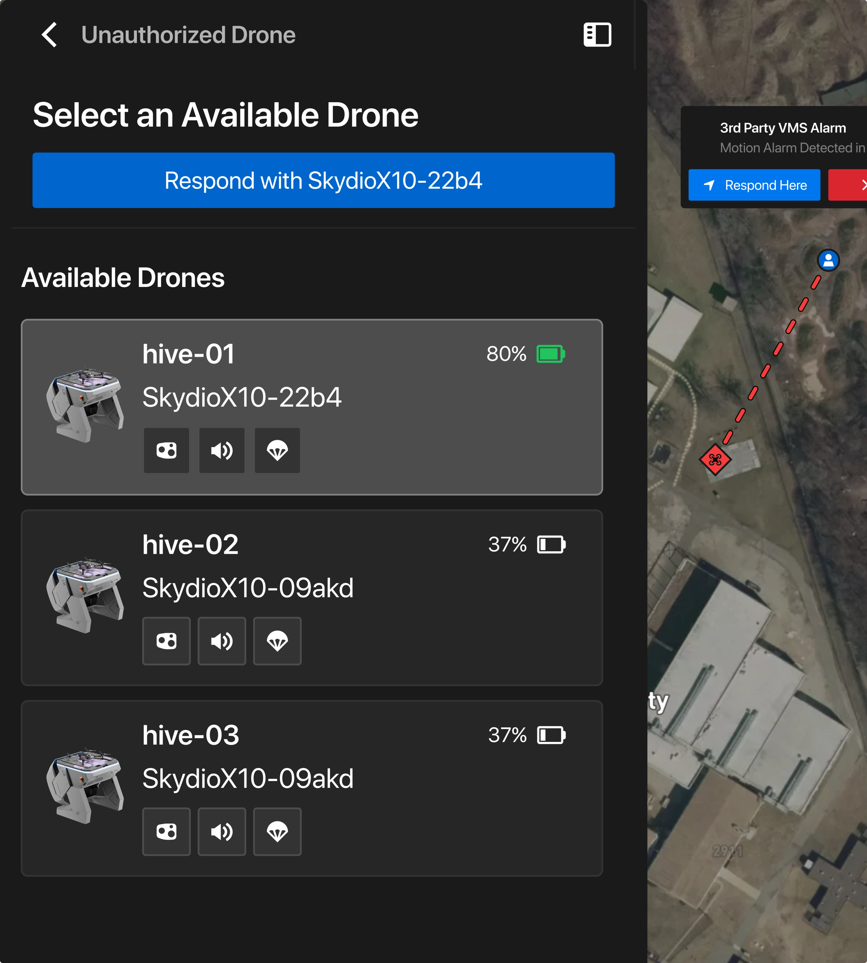 Security Command picks the best drone for the mission