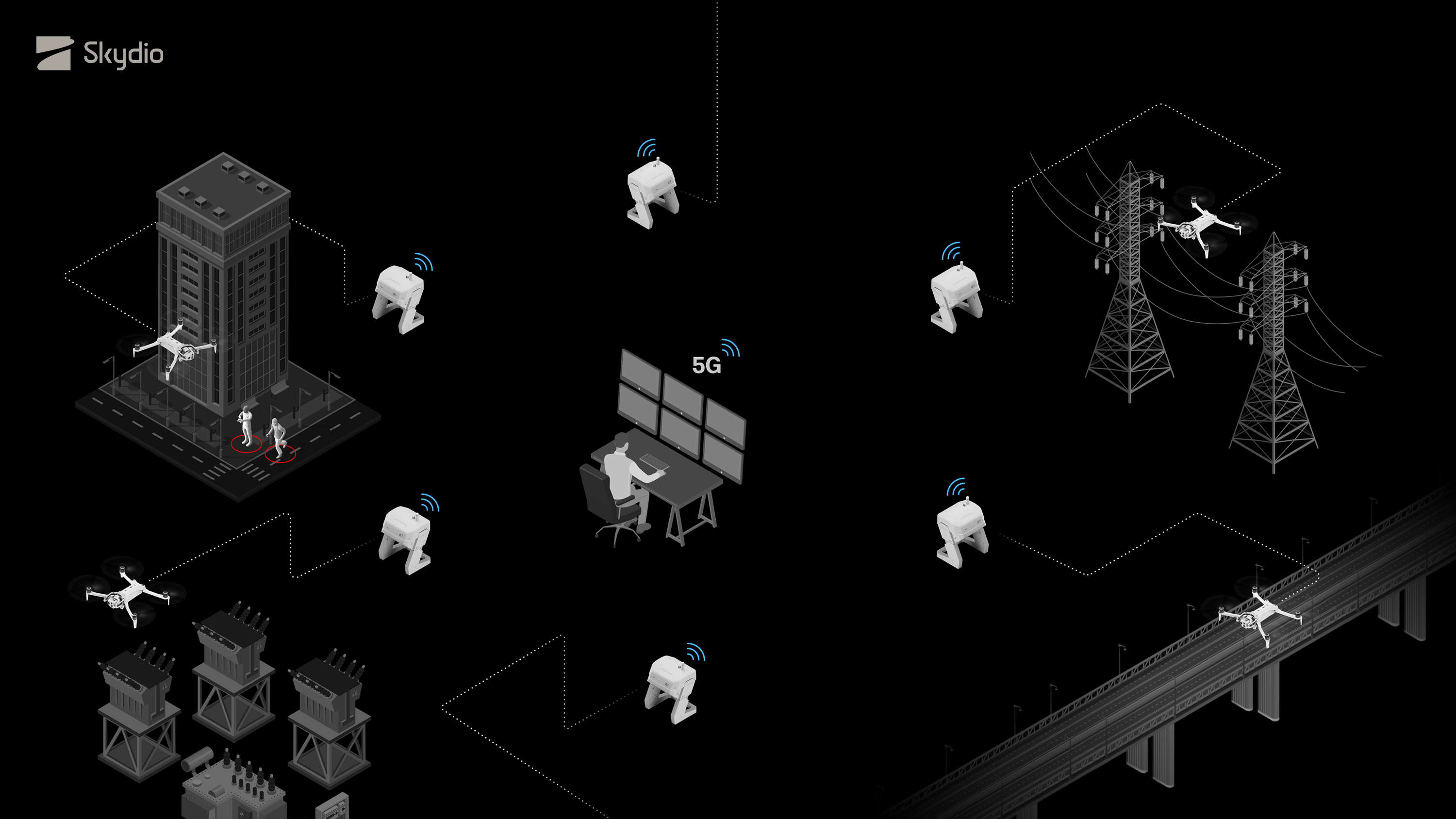 Multi-drone Asset Inspection