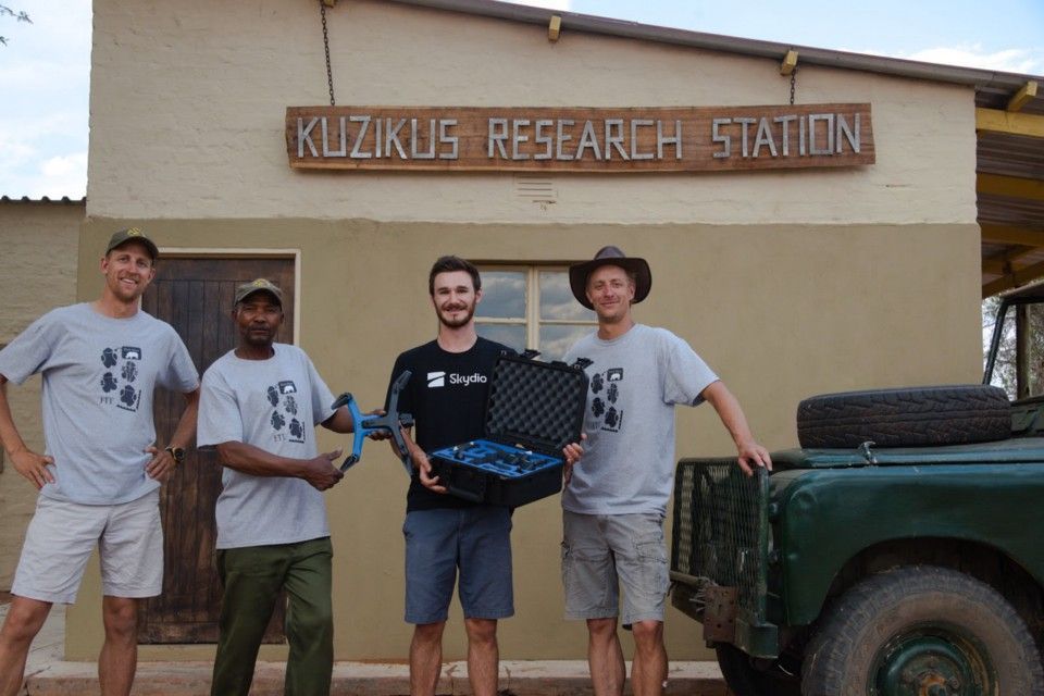 From left to right: Friedrich, Chous, Jeremy, Berend.