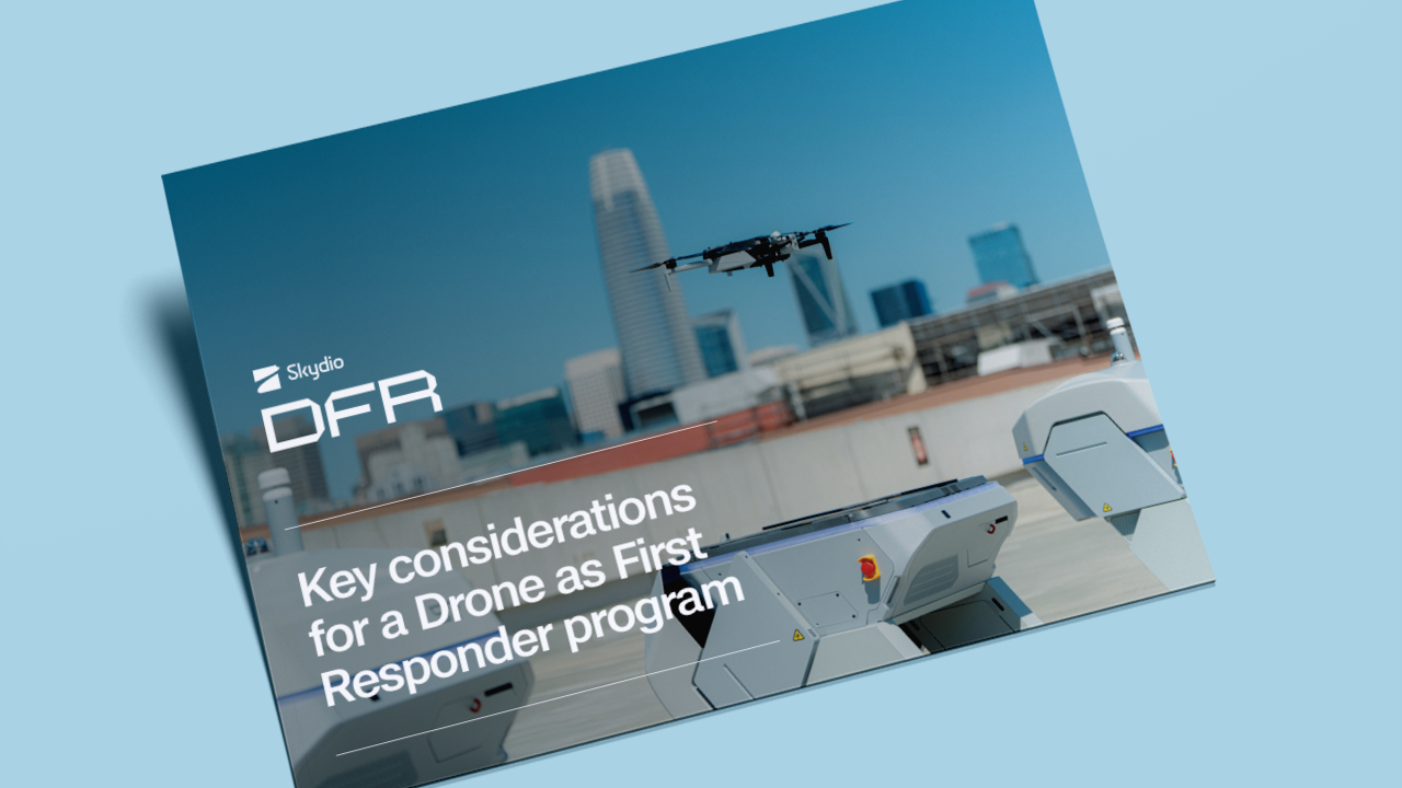 Key considerations for a Drone as First Responder program