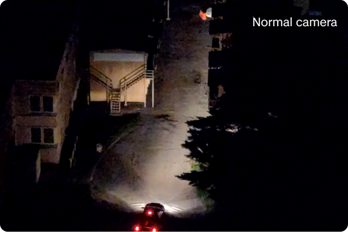 trespasser caught on Skydio X10 with normal camera