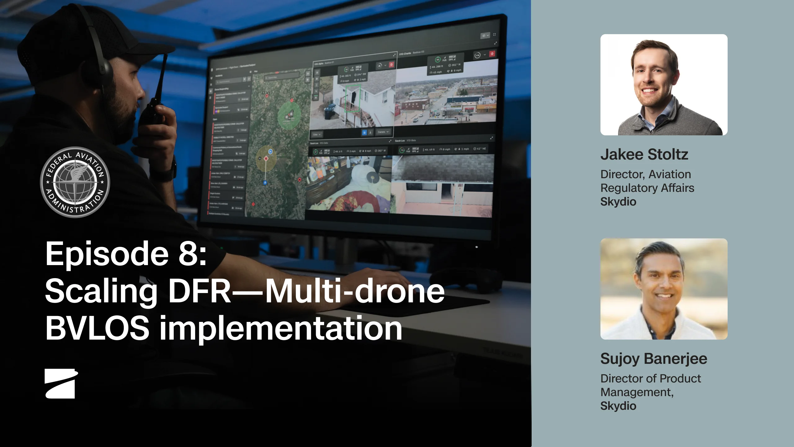 Remote Split Operations Multi-Drone Ops + FAA Waivers for Public Safety | Skydio