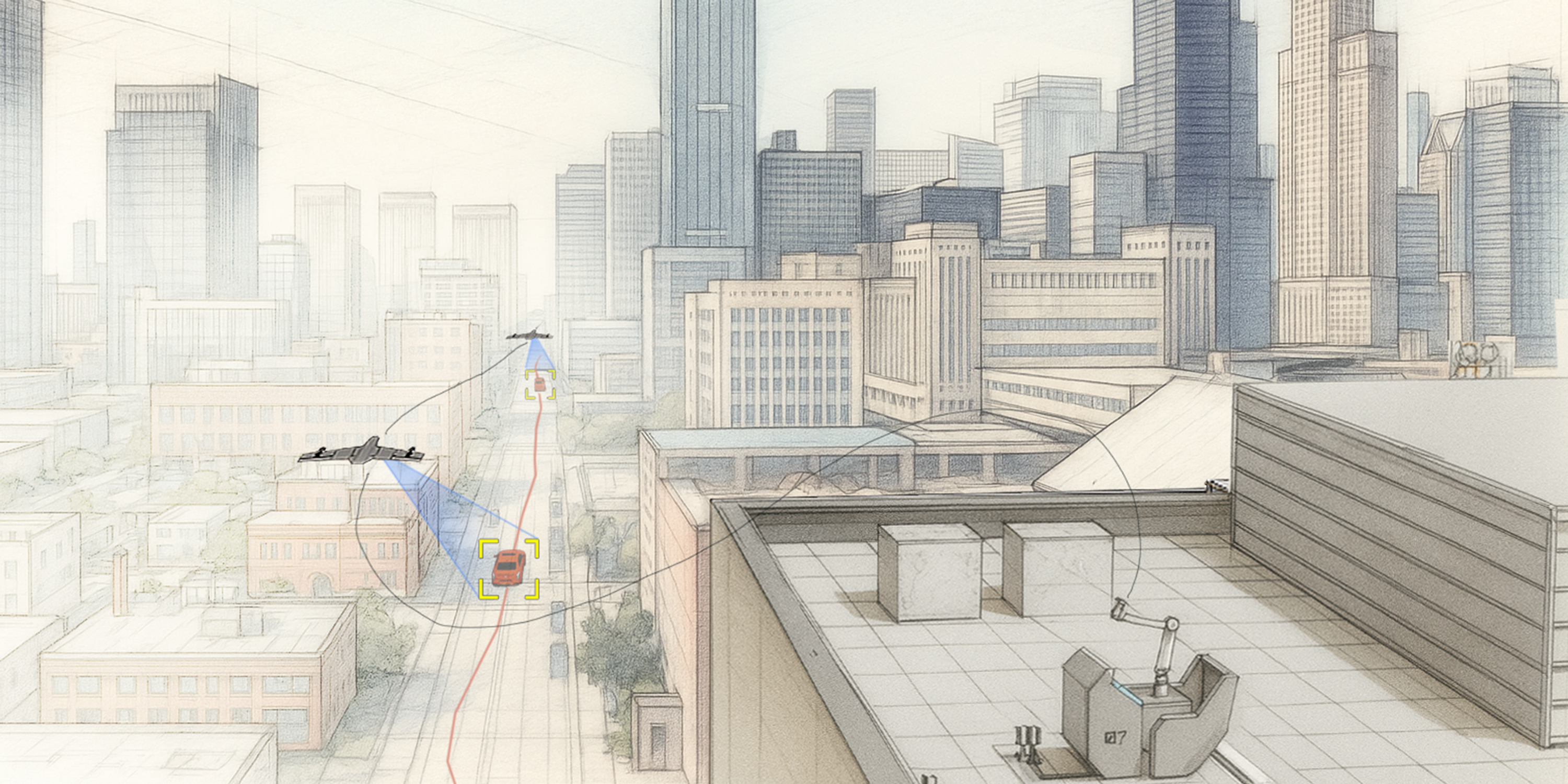 F10 Concept city car chase 