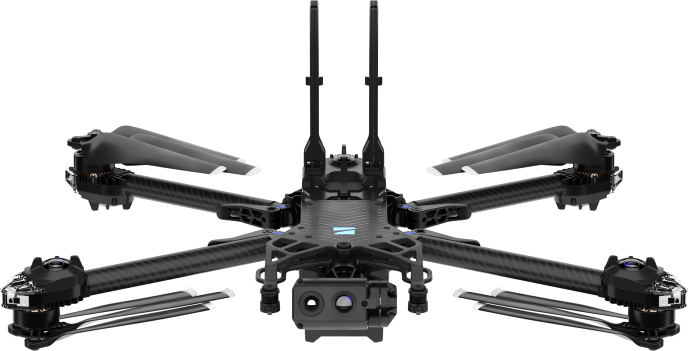 skydio x2 drone transparent