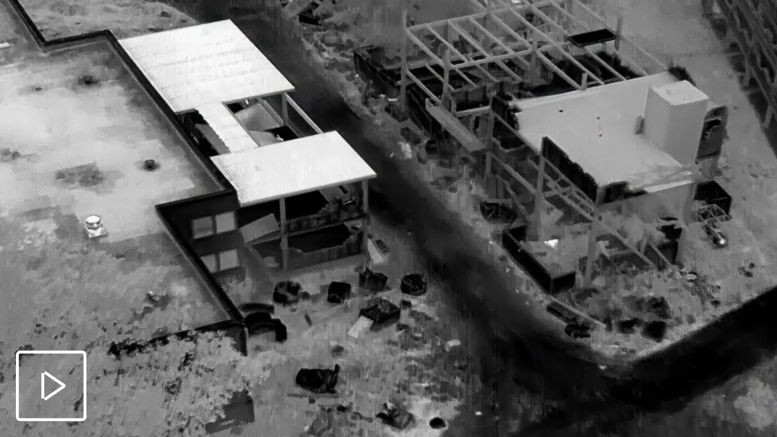 thermal image captured from a drone