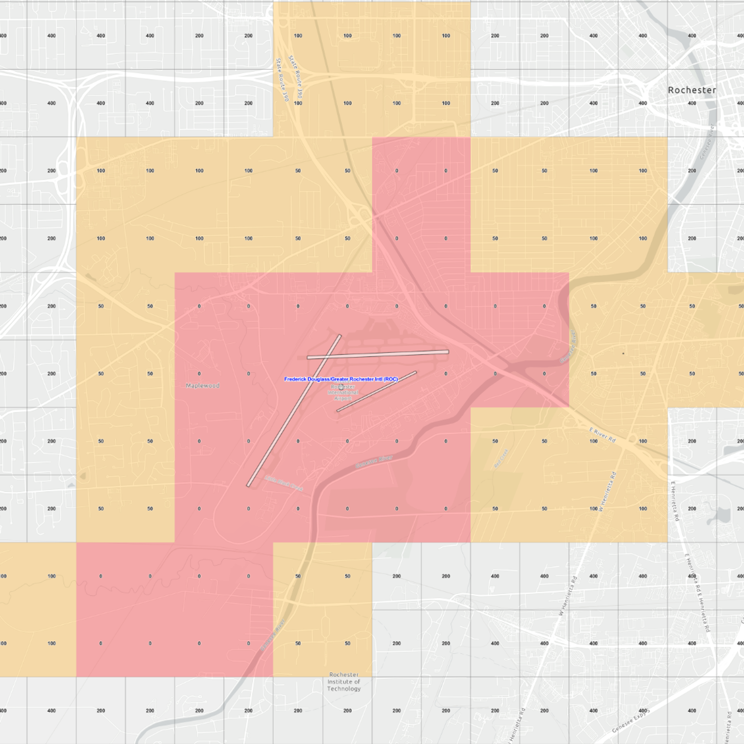 UAS Facility Map at ROC