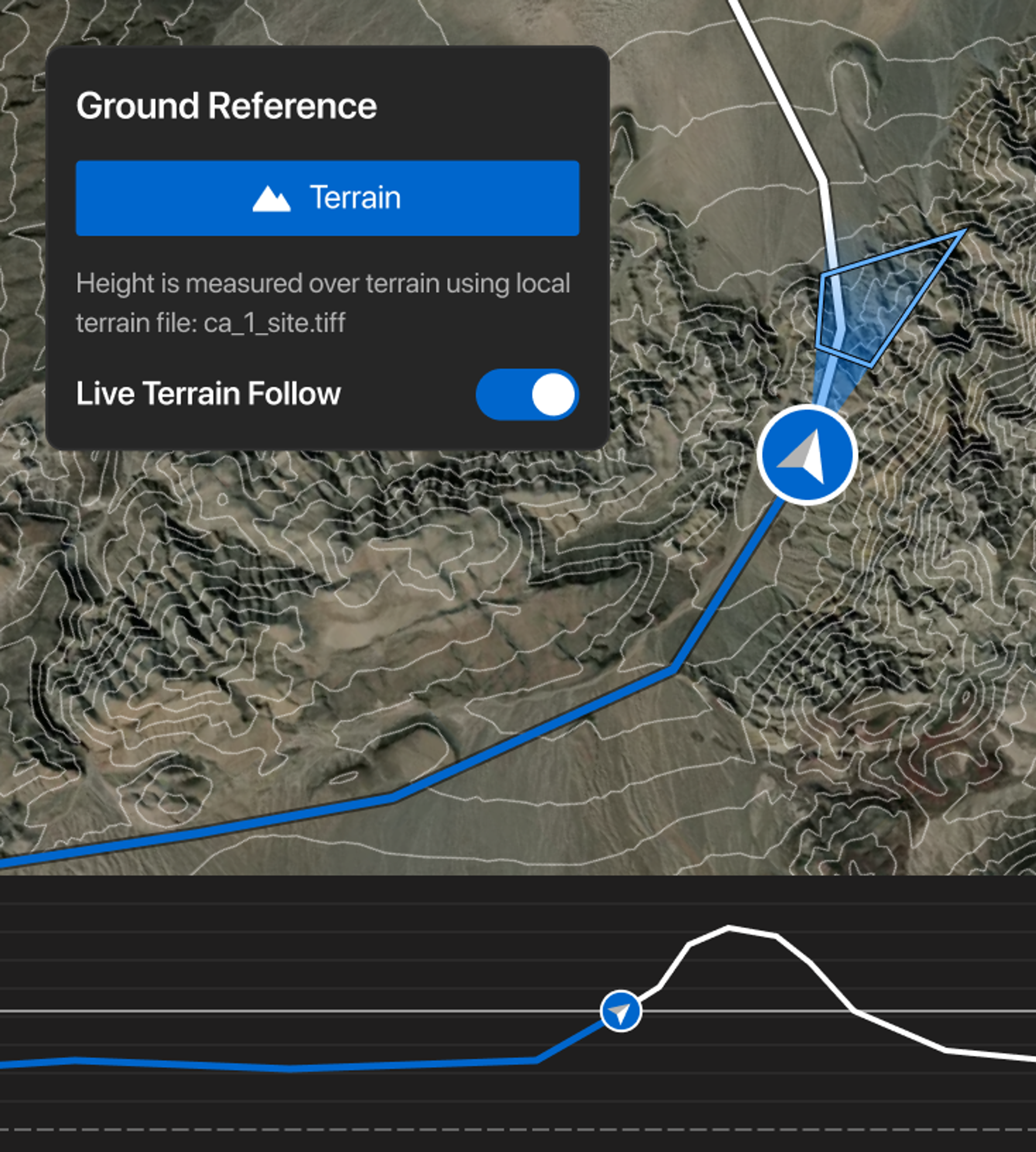 F10 mission routing is simple with Skydio autonomy with Pathfinder mapping the best route