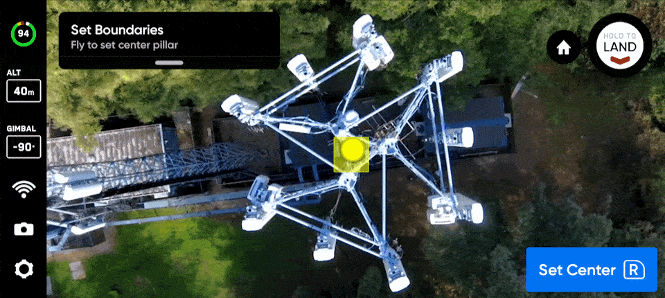 3D Tower Scan set up