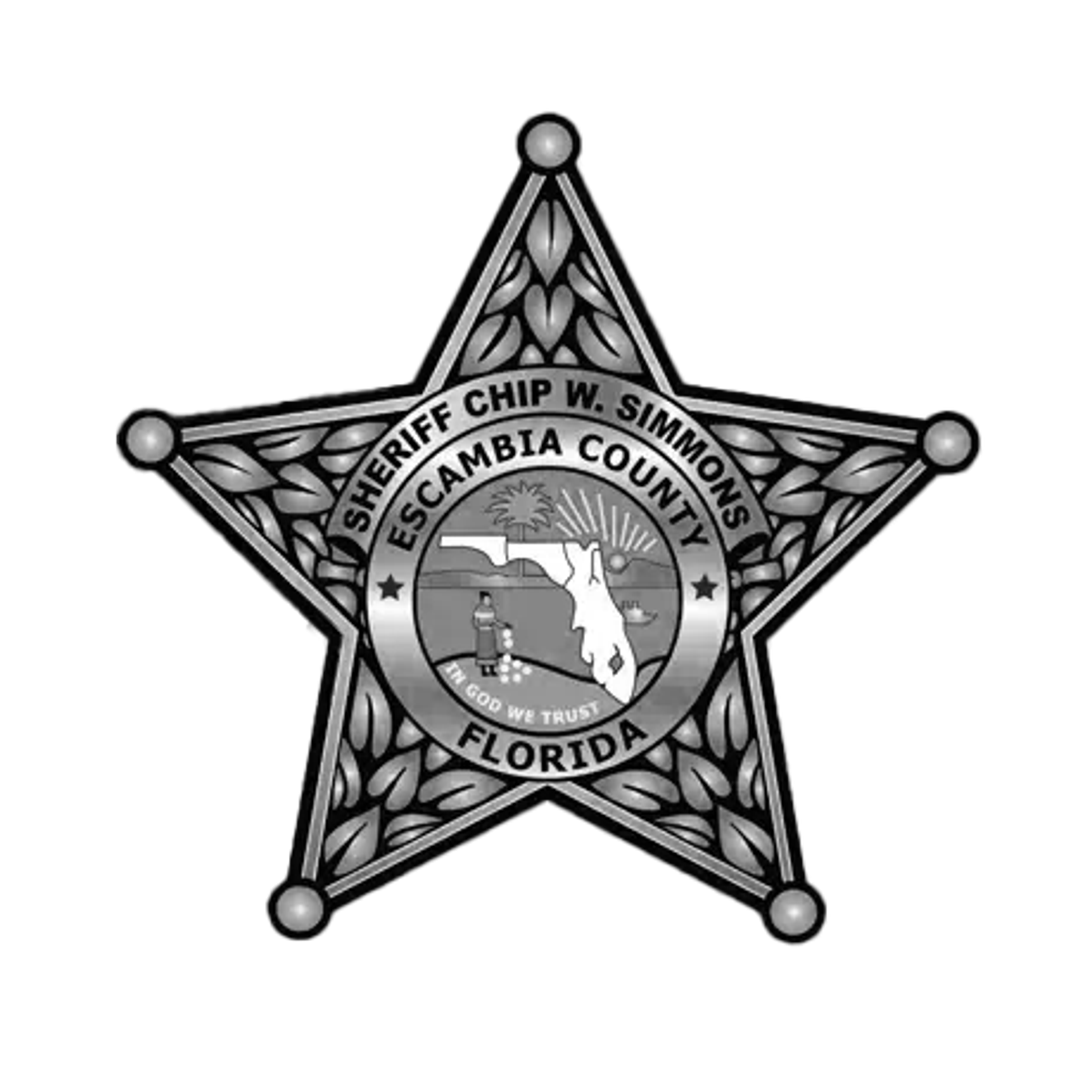 badge of Escambia County Sheriff, a Skydio cusotmer