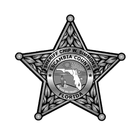 badge of Escambia County Sheriff, a Skydio cusotmer