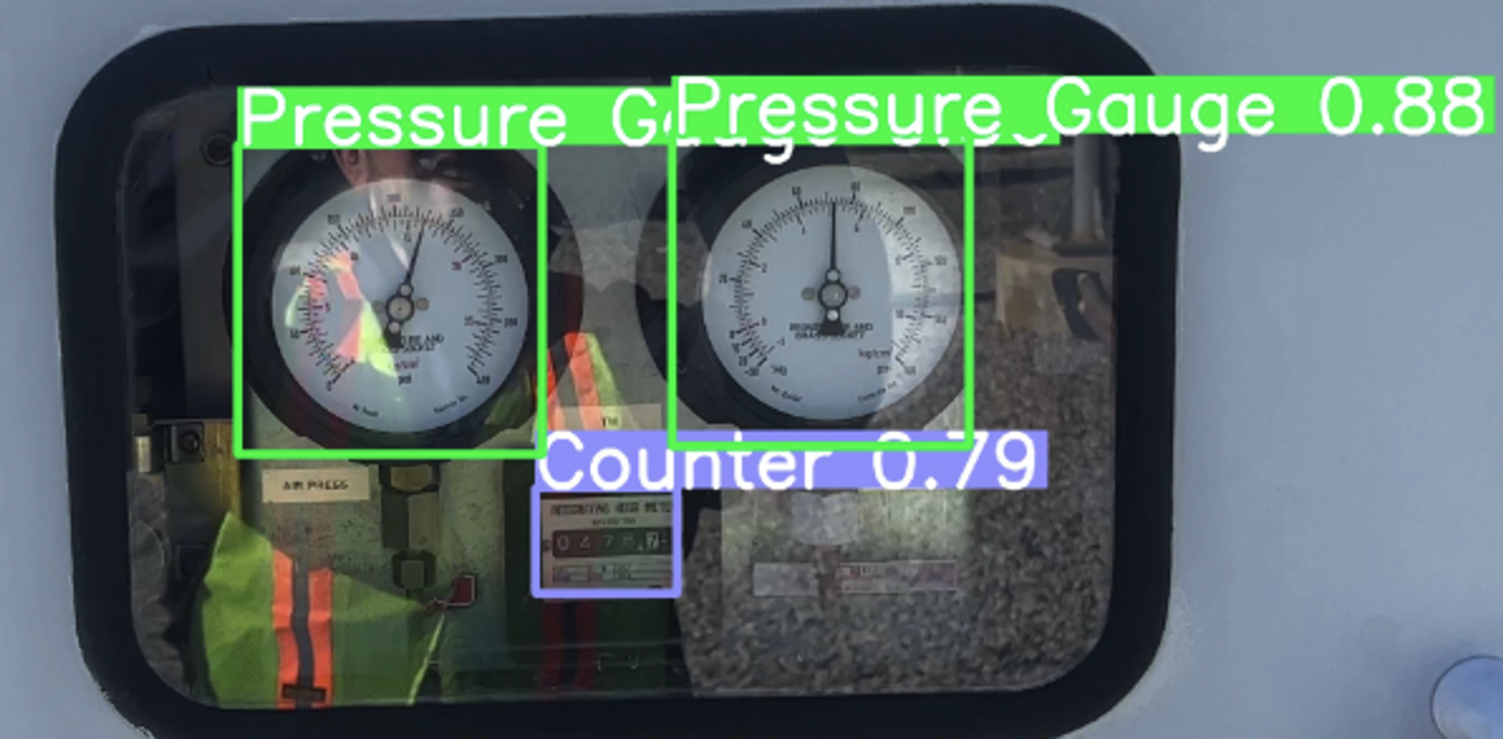 Power-IQ detecting common components on high voltage electrical circuit breakers.