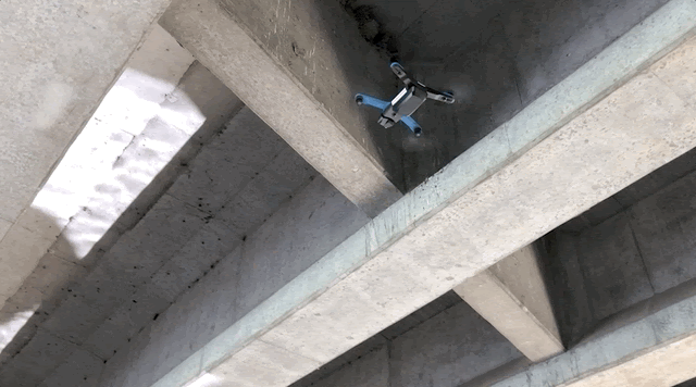 skydio s2 bridge inspection gif