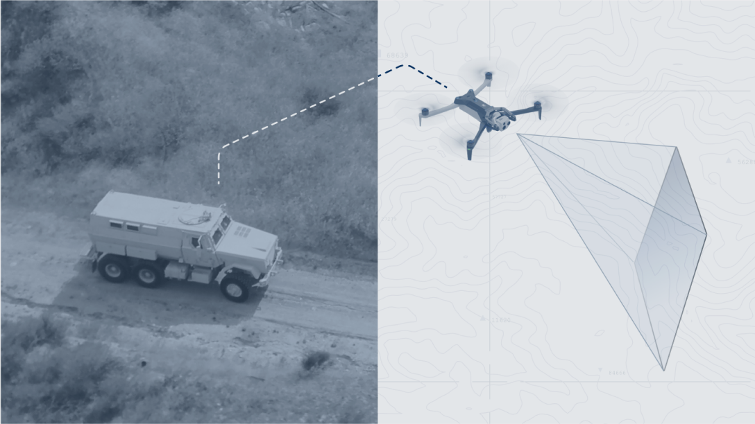 graphic showing Skydio Scout software application