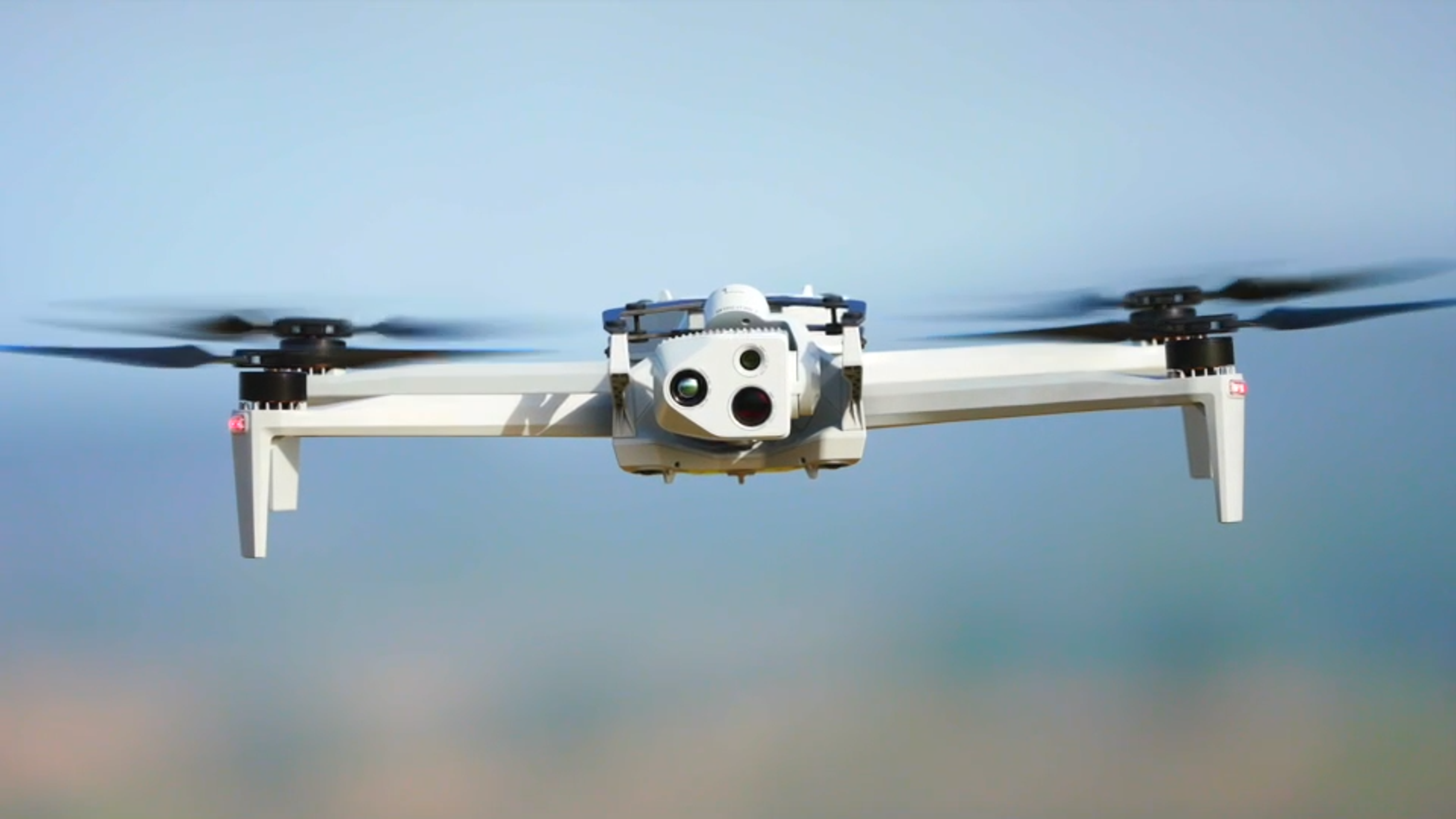 Skydio X10 autonomous drone in flight