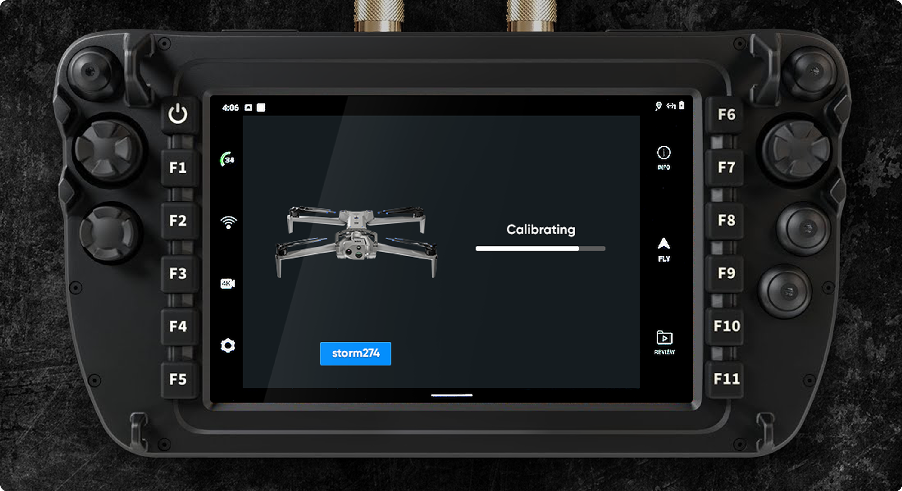 a Skydio autonomous drone controller