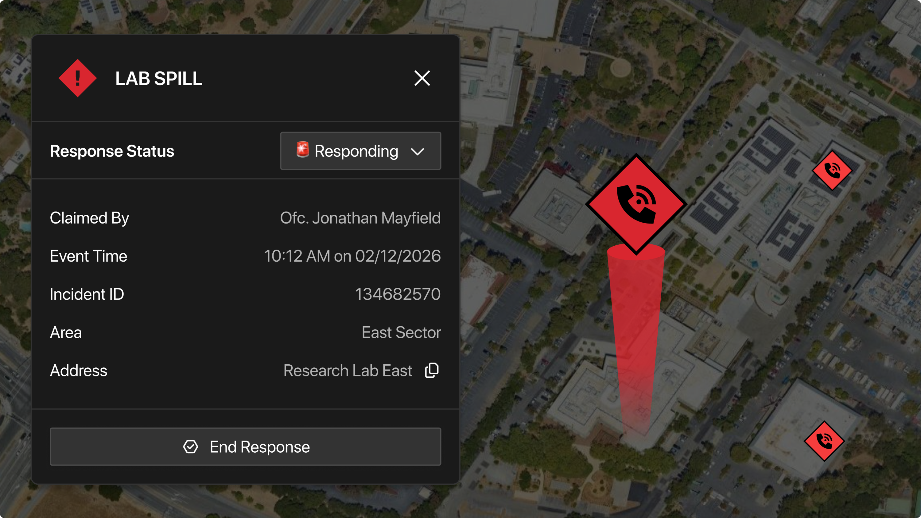 Respond and provide assistance to environmental threaats