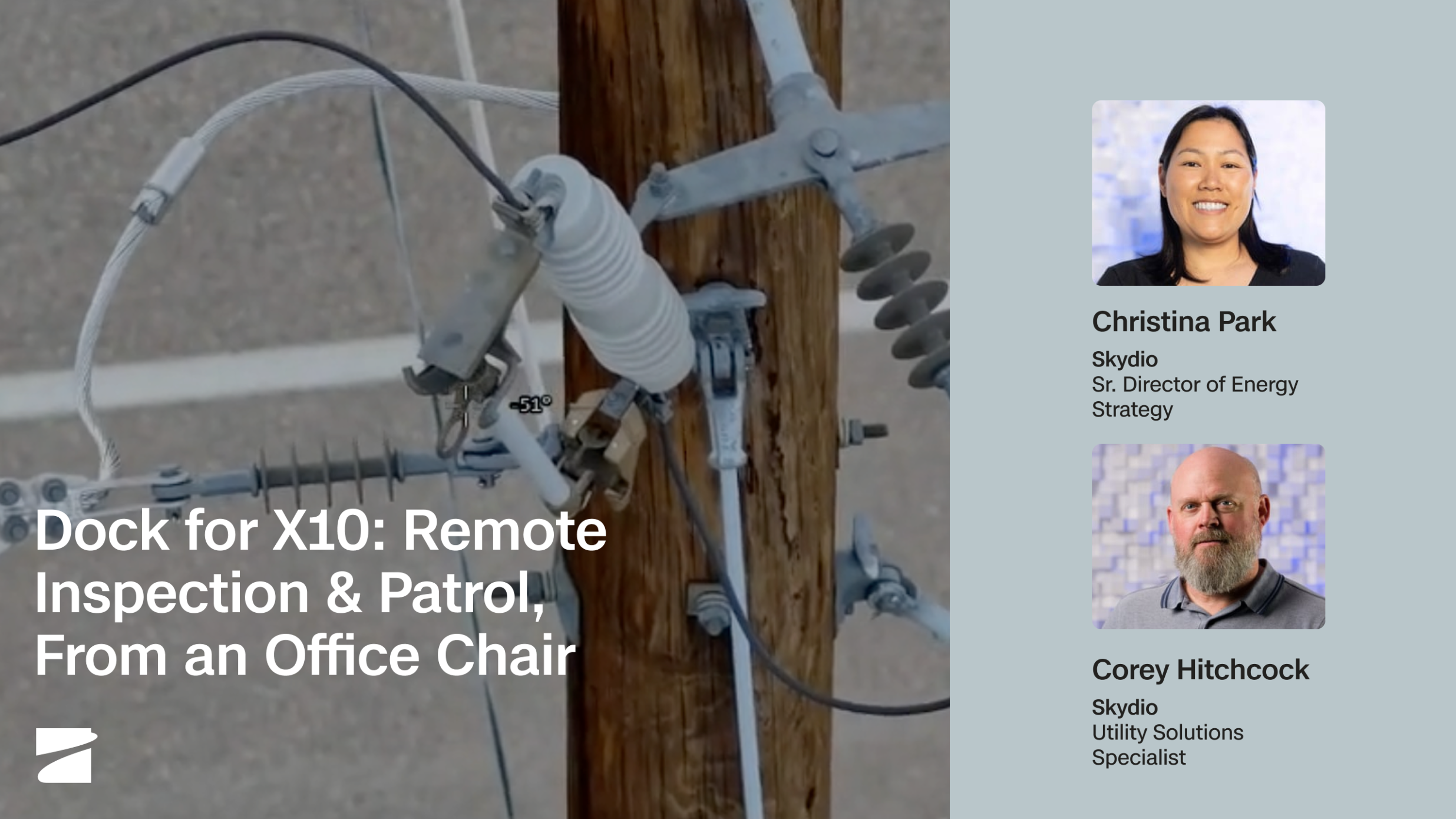 Dock for X10: Remote Inspection & Patrol, From an Office Chair | Skydio
