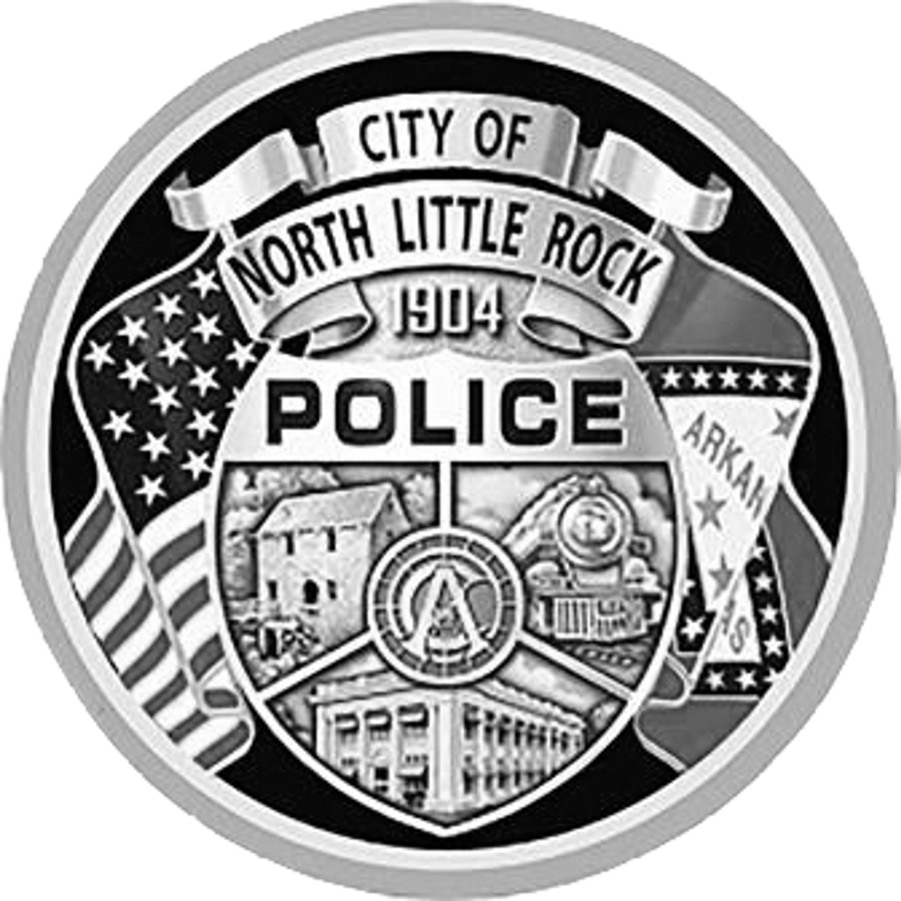 badge of Skydio customer North Little Rock Police