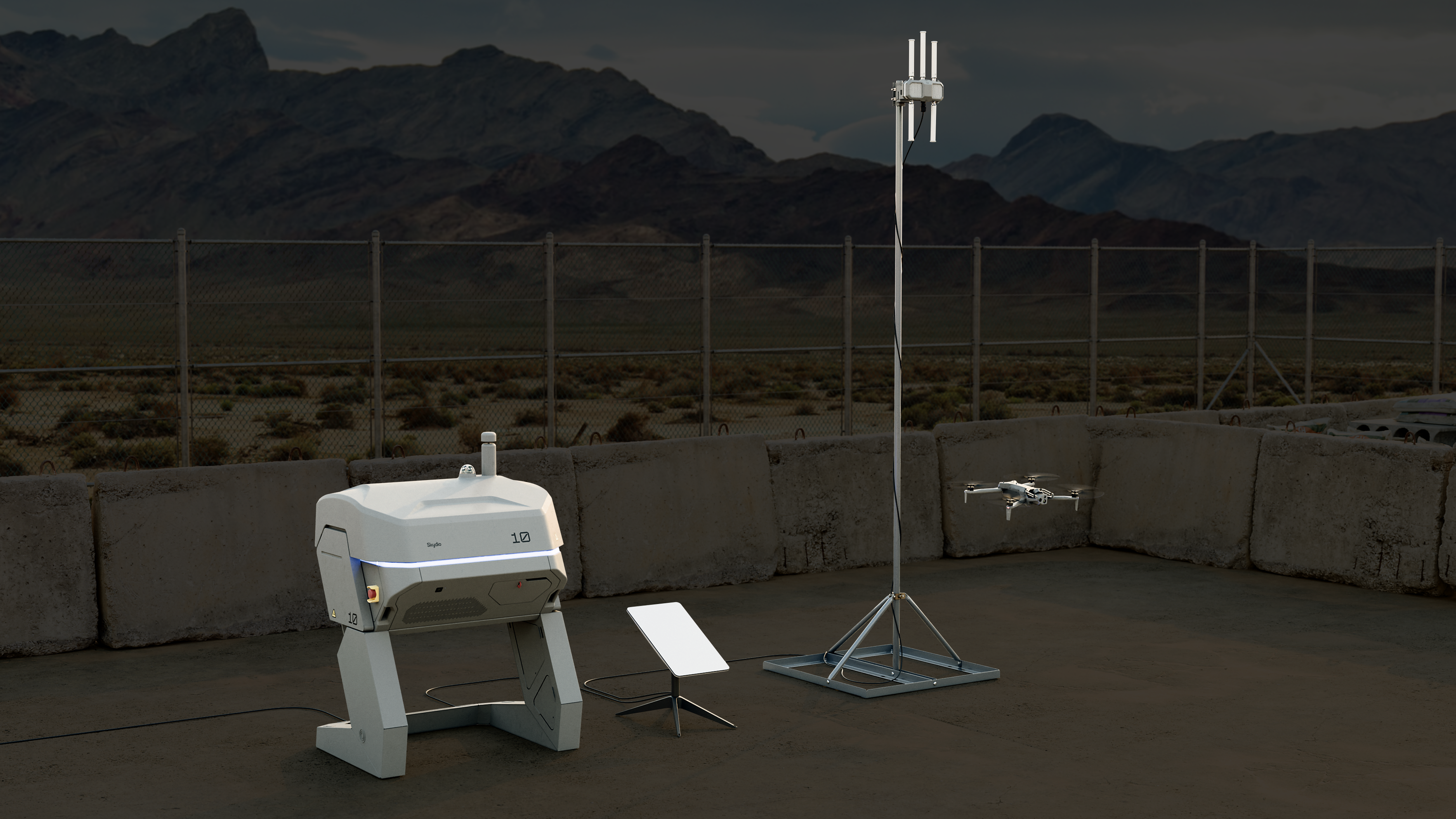 Conduct missions in the most remote locations when paired with Starlink internet connectivity.