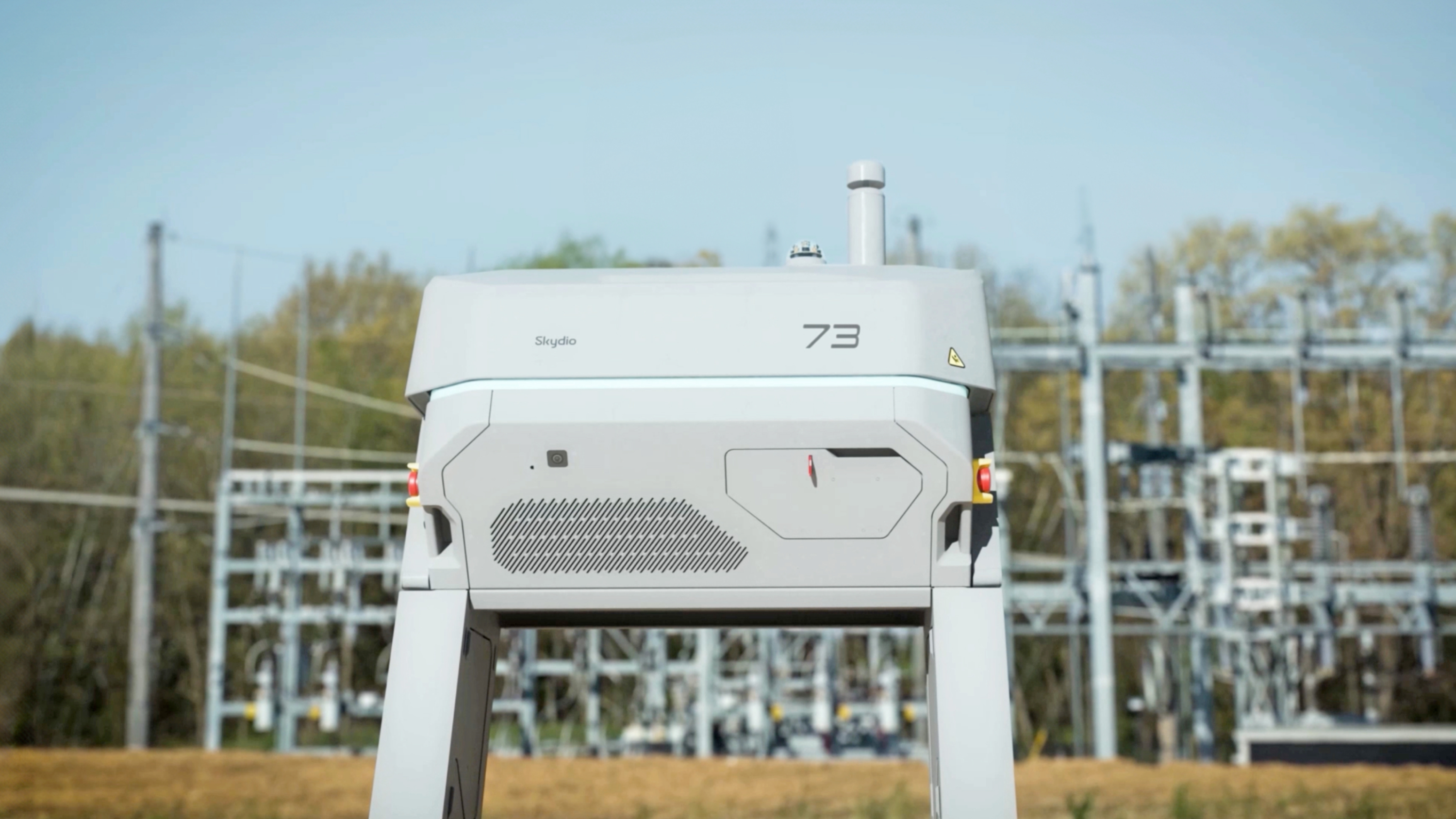 Skydio Dock at substation 