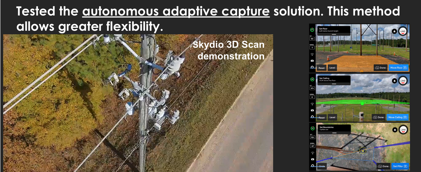 skydio 3d scan power pole