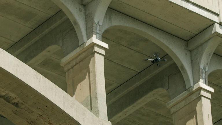 skydio drone inspection bridge